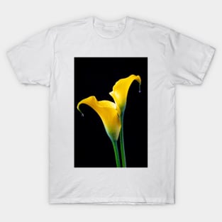 Two Wet Calla lilies T-Shirt